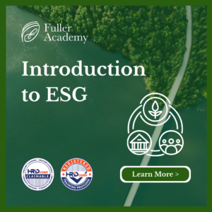 (Workshop) Introduction to ESG From Concepts to Practical Application