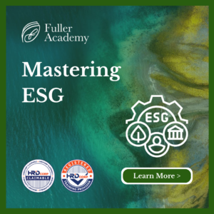(Workshop) Mastering ESG: Building Strategic Roadmaps for Sustainability