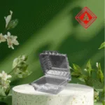 [4000PCS] ASIATIC OPS Sushi Case With Cover Sushi Slice Cake Roll Mooncake Mua Chi Restaurant Kuih Pasar Malam