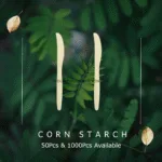[50PCS/1000PCS] THREECO Disposable Knife 19cm ECO FRIENDLY CORN STARCH Biodegradable Knife Party Buffet Picnic Camping Use WHOLESALE Strong Quality 50 or 1000 pieces Bio Green