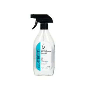 Ecominim Glass and Multi Surface Cleaner Skye Fresh 500mL | Plant Based, No SLES/SLS, Skin Friendly