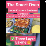 33L Digital Smart Cooker – All-in-One Frying, Baking, Fruit Drying, and BBQ Solution
