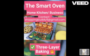 33L Digital Smart Cooker – All-in-One Frying, Baking, Fruit Drying, and BBQ Solution