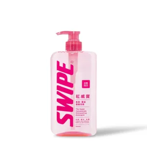 [1000ml] SWIPE Super Concentrate Dish-washing Detergent Pump Clear – White Peach