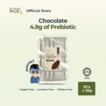 NUTRIBROWN RICE - [30 Sachets] Ecobag Chocolate, Oat & Original No Sugar Added