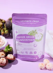 [30g] LOVEBITE CRISP FREEZE DRIED MANGOSTEEN