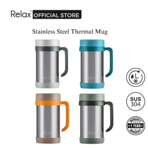 RELAX D1144 Series SUS304 Mug Keluli Tahan Karat Stainless Steel Thermal Mug (500ml)