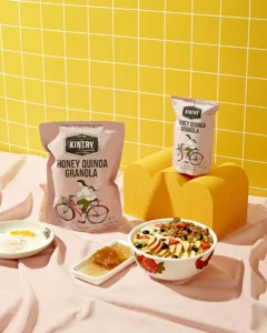 KINTRY Honey Quinoa Granola [No Nuts]