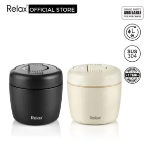 RELAX SUS304 K3380 (800ml) Stainless Steel Thermal Food Jar Lunch Box Baby Food Storage Keep Warm Container