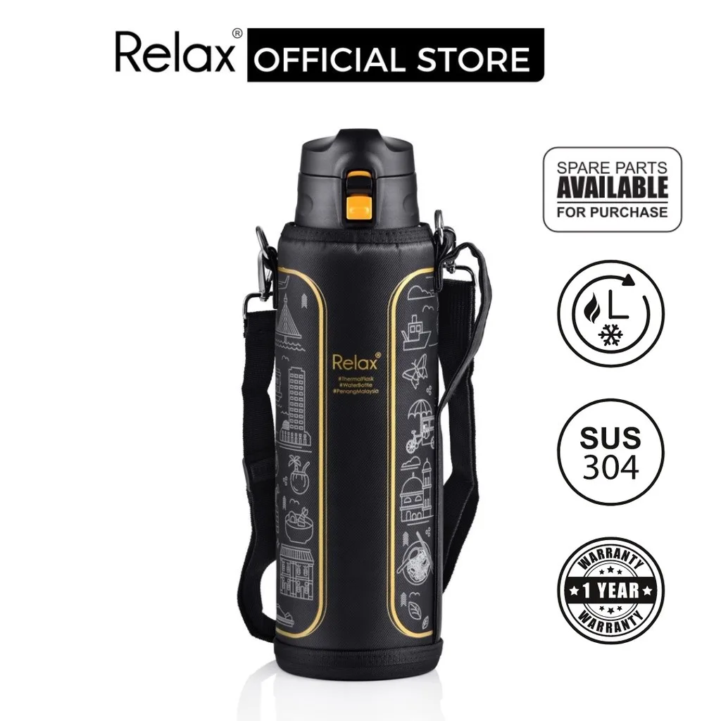 sg-11134201-22120-88az8vic3qkv71 Relax Stainless Steel Flask SUS304