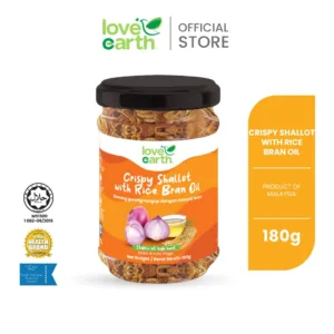[180g] LVE LOVE EARTH Crispy Shallot with Rice Bran Oil