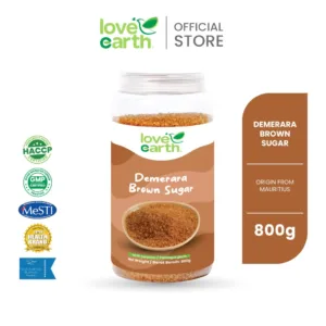 [800g] LVE LOVE EARTH Organic Demerara Brown Sugar 800g