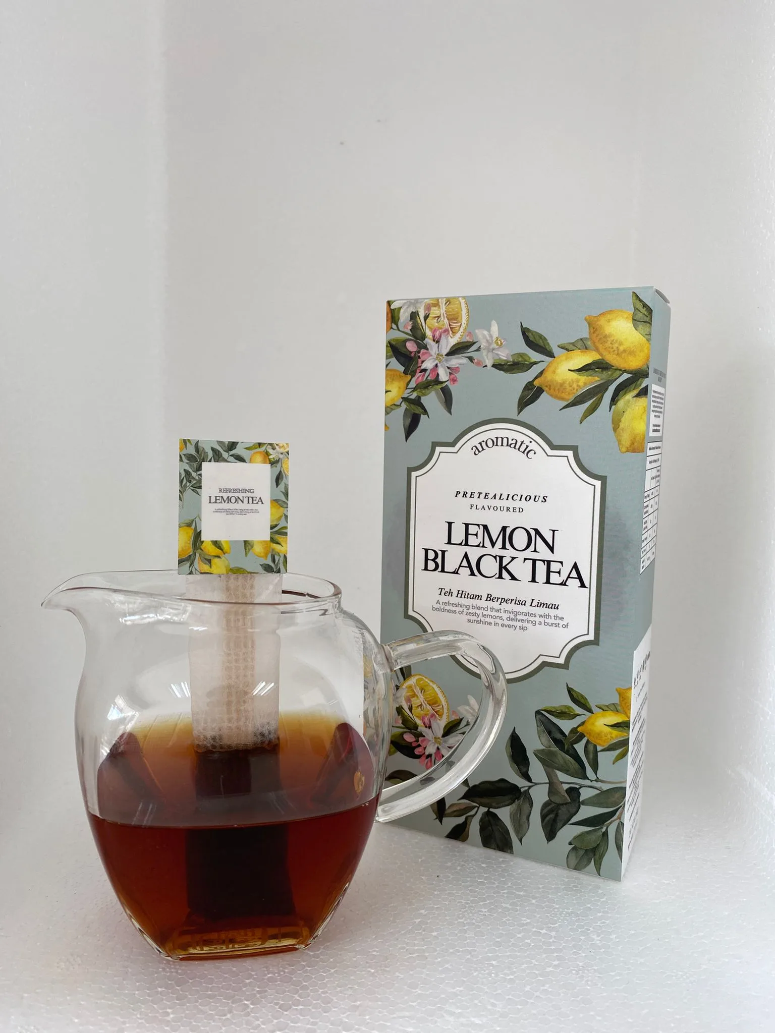 Pretealicious Lemon Tea with cup