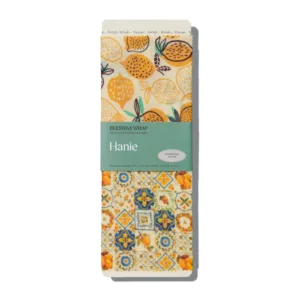 HANIE COLLECTIVE Beeswax Food Wraps – Double Pack M : Lemon Grove