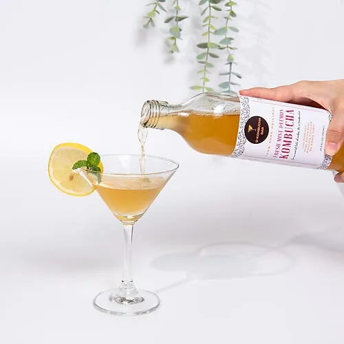 D-KOMBUCHA BAR Fresh Mint & Lemon Kombucha - Image 6