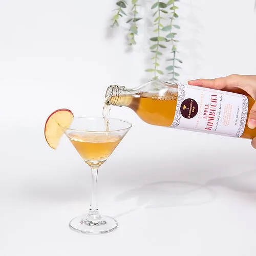 D-KOMBUCHA BAR Apple Kombucha - Image 6