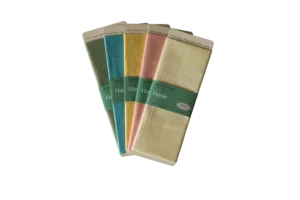 HANIE COLLECTIVE Beeswax Food Wraps – Single Pack: Assorted Solid Colours