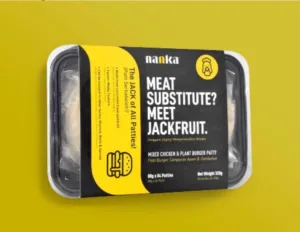 NANKA Mixed Chicken & Plant-Based Burger Patty – 320g (4 X 80g)