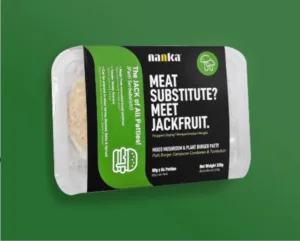 NANKA Plant Based Meat Burger Patties (80g x 4) – Vegetarian / Vegan Friendly