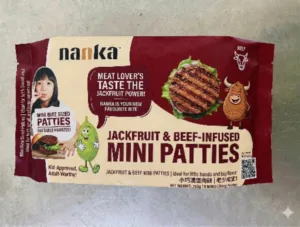 NANKA Mixed Beef & Plant-Based Mini Burger Patty – 240g (6 X 40g)